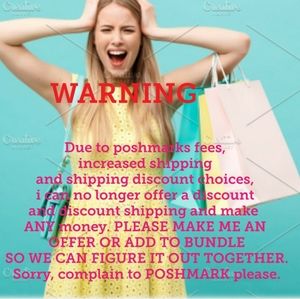 MAKE AN OFFER:CAN NOT OFFER DISCOUNTS/SHIPPING DIS